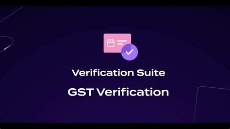 How To Verify Gst Number Online Cashfree Payments Youtube