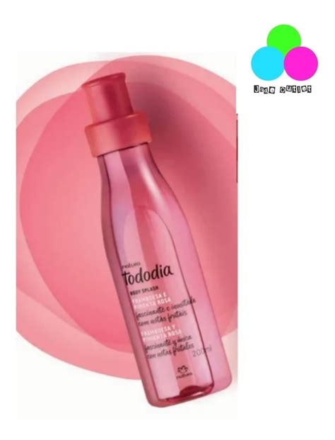 Natura Tododia Body Splash Framboesa E Pimenta Rosa Ml Mercadolivre