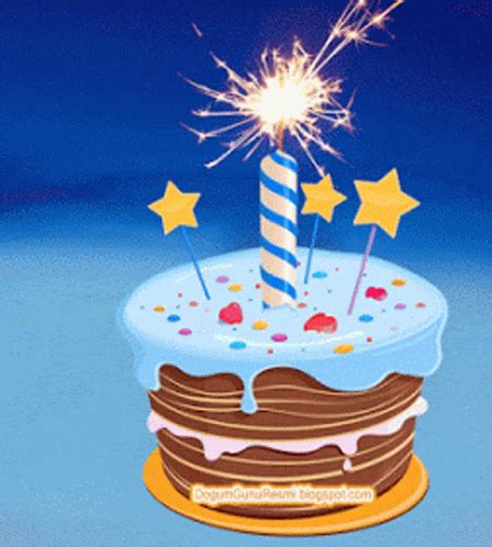 Happy Birthday Cake GIF - Happy Birthday Cake Candle - Discover & Share ...