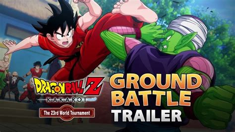 Dragon Ball Z Kakarot Publica Un Nuevo Tráiler Del Dlc 23rd World Tournament