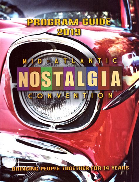 Mid Atlantic Nostalgia Convention 2019 Program Guide