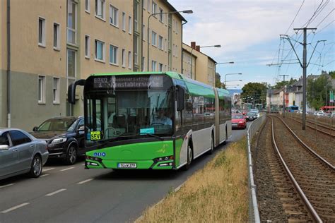 Solaris Urbino 18 als SEV Linie für VGF U Bahn Linien U1 U2 U3 und