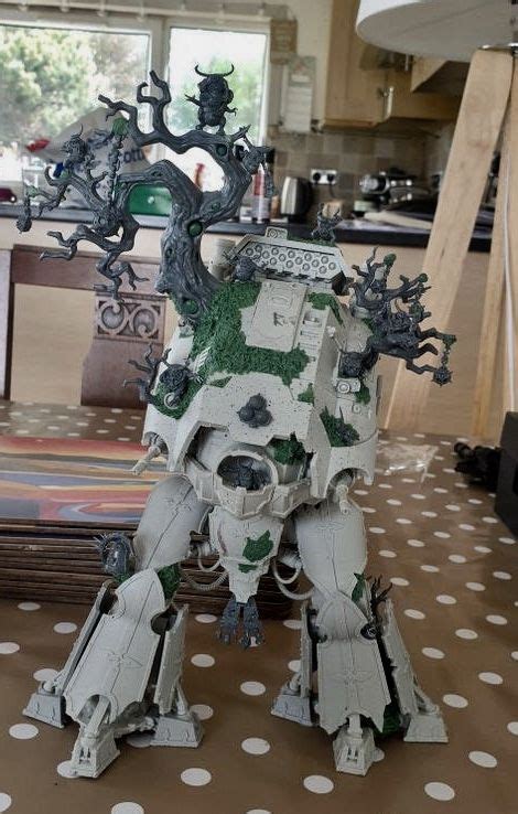 Nurgle Titan W Tree Growing From Shoulder Warhammer Figures