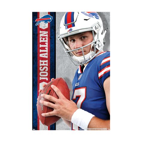 Trends International NFL Buffalo Bills - Josh Allen 18 Wall Poster