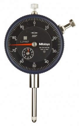 Mitutoyo A Standard Type Dial Indicator To Lug Back