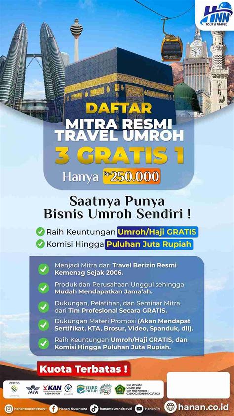 Biaya Umroh Reguler Paket Umroh Dan Hari Promo