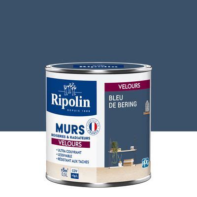 Ripolin Peinture Velours Mur Boiserie Radiateur L Bleu De B Ring