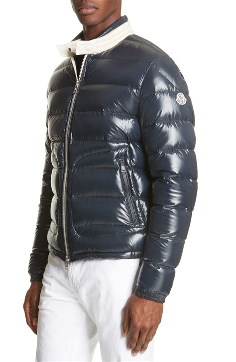 Moncler Aubert Giubbotto Two Tone Down Jacket Nordstrom