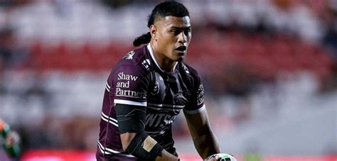 Official Nrl Profile Of Haumole Olakauatu For Manly Warringah Sea