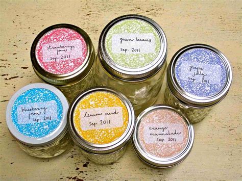 Sets Of Free Canning Jar Labels intended for Canning Labels Template ...