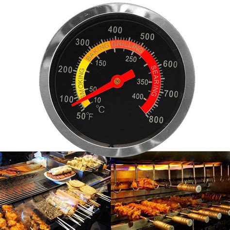 Rvs Bbq Roker Grill Thermometer Temperatuurmeter 5 Grandado