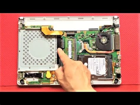 How To Disassemble Fujitsu Fmv Lifebook Sh B Youtube