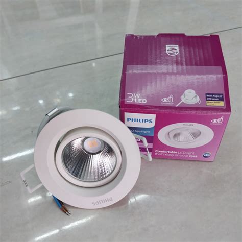 Jual Philips Downlight Sorot Spotlight Led Kyanite SL201 Warm White