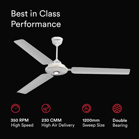 Buy Zunpulse Avian Plus Cm Sweep Blade Ceiling Fan With Bldc