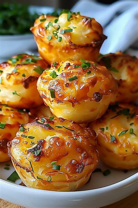 Golden Cheesy Mashed Potato Puffs A Flavorful Twist Recipe In