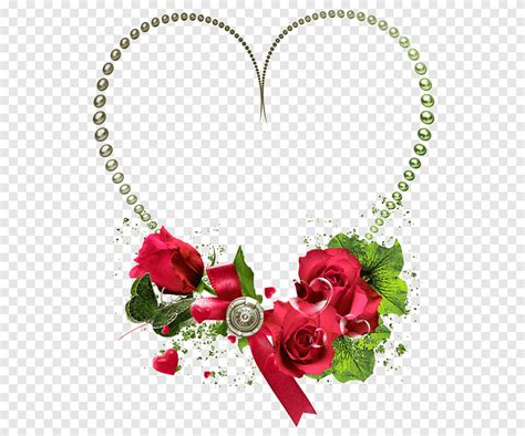 Papier Coeur Saint Valentin Versant Amour Fleur Disposition Png PNGEgg