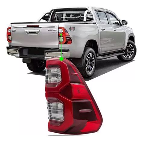 Faro Trasero Hilux Revo A Con Led Der Cuotas Sin Inter S