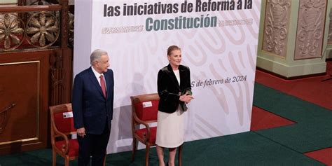 Amlo Presenta Iniciativas De Reforma Constitucional M S Que Dinero