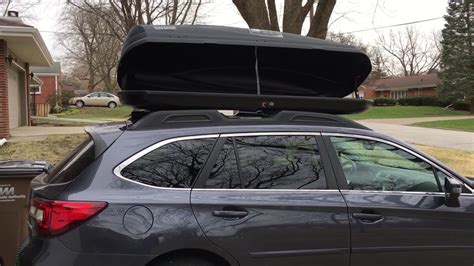 Thule Altlantis Cargo Box On Gen Review Subaru Outback Off