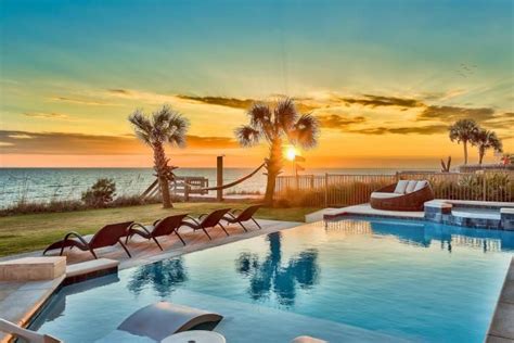 30a Gulf Front Homes For Sale Backyard Resort Santa Rosa Beach