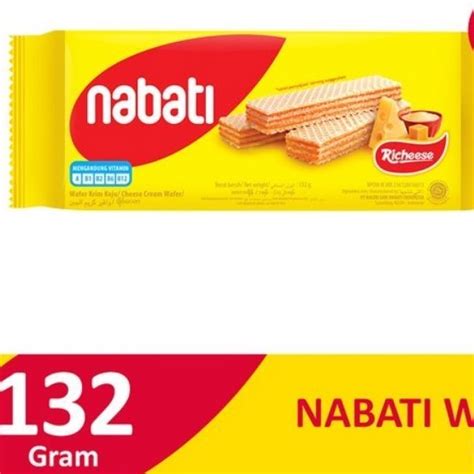 Jual Richeese Nabati Wafer 110 Gram Renyah Dengan Krim Keju Coklat