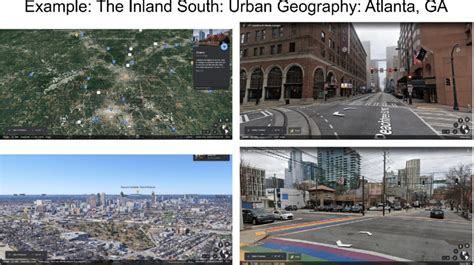 Urban geography examples of Atlanta, Georgia, from the Inland South ...