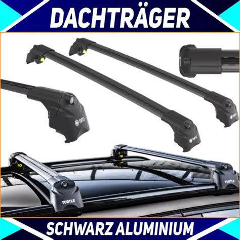 TURTLE DACHTRÄGER ALUM Relingträger Gepäckträger für Audi Q7 1 I 4L 06