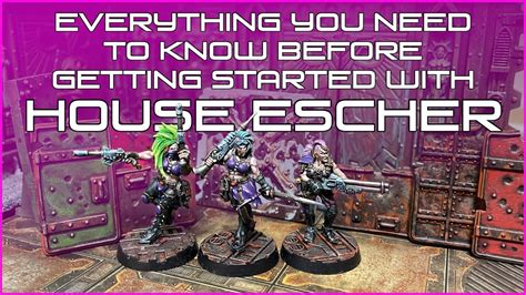 Introduction To House Escher Getting Started In Necromunda Youtube