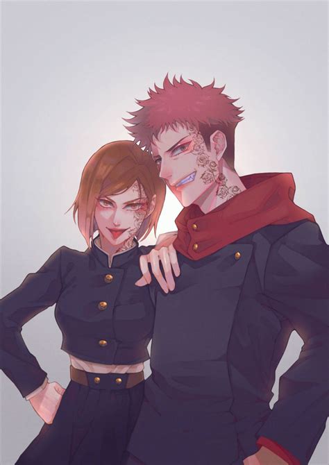 Itadori Yuuji and Nobara Kugisaki | Jujutsu Kaisen | tumblr: shinner ...