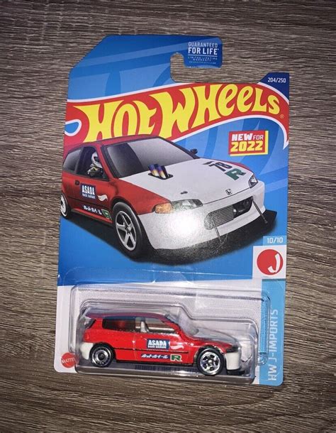 Hot Wheels Civic 90 Honda Civic Ef Eg Si Type R 2018 Honda