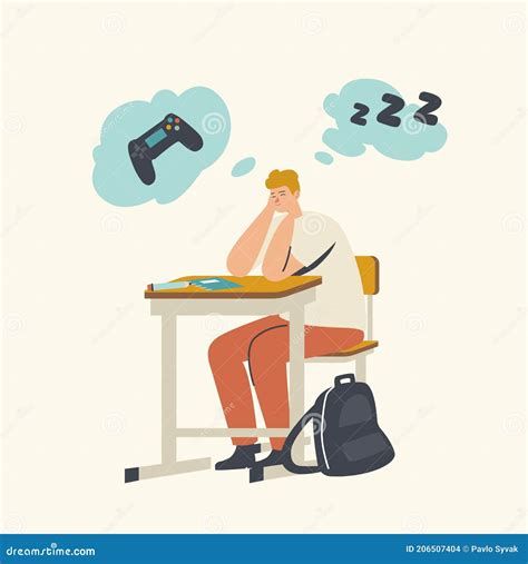 Boring Lecture Isolated Cartoon Vector Illustrations Cartoondealer