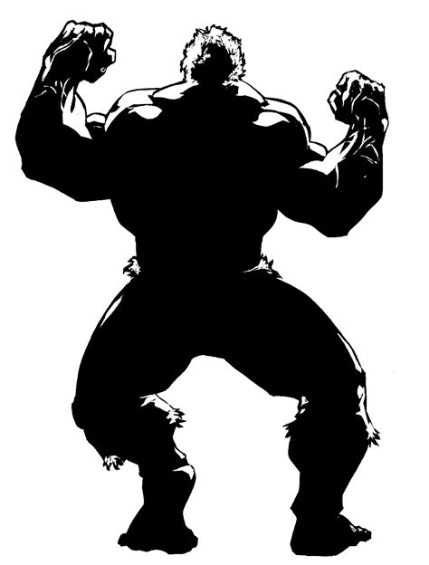 The Hulk Silhouette