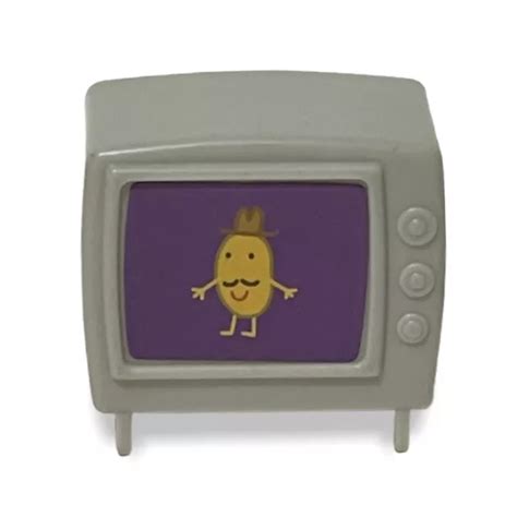 PEPPA PIG HOUSE Playset Mr Potato TV Television 1.25" Accessory £8.64 ...