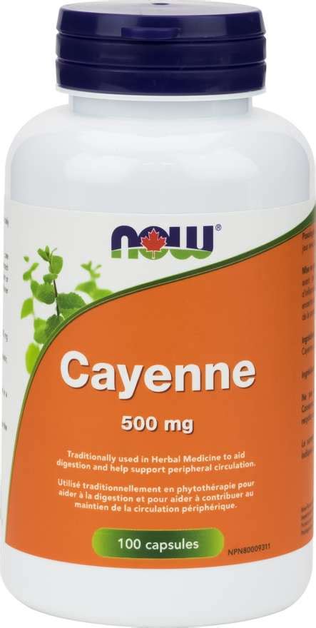 Now Cayenne 40000 Hu 100 Vegi Caps Your Health Food Store And So