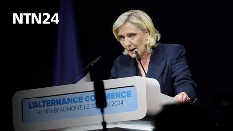 El Partido De Marine Le Pen Ganó Las Elecciones Legislativas Convocadas