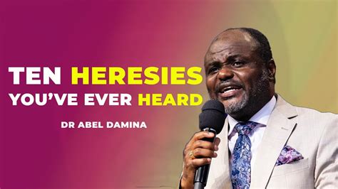 TEN 10 HERESIES YOU VE HEARD ABOUT DR DAMINA BUT ARE UNTRUE YouTube