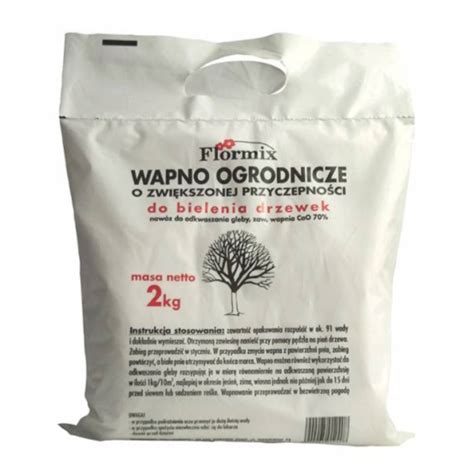 FLORMIX WAPNO DO BIELENIA DRZEW 2KG 3222 Cena Opinie Nawozy