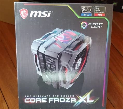 Msi Core Frozr Xl Cpu Carousell