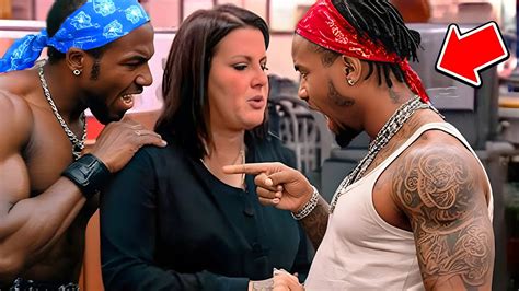 Gangster Gets DROPPED By Security After STRIKING Ashley Hardcore Pawn YouTube