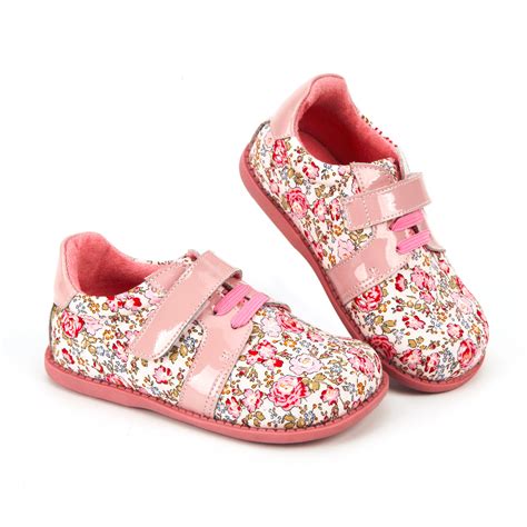 Cute Fabric Stitching Kids Shoes With Lace Design | LittleGuchi.com