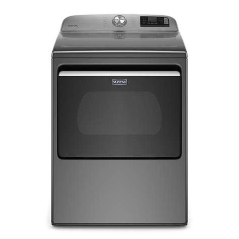 Maytag Smart Capable 74 Cu Ft Electric Dryer Metallic Slate In The