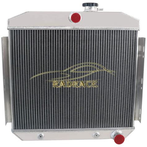 Buy RadRace 4 Row Aluminum Radiator For 1955 1956 1957 Chevy Bel Air