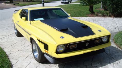 1971 Ford Mustang Mach 1 Fastback For Sale At Auction Mecum Auctions