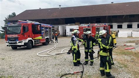 B4 Brand Landwirtschaftliches Anwesen FF Pauluszell