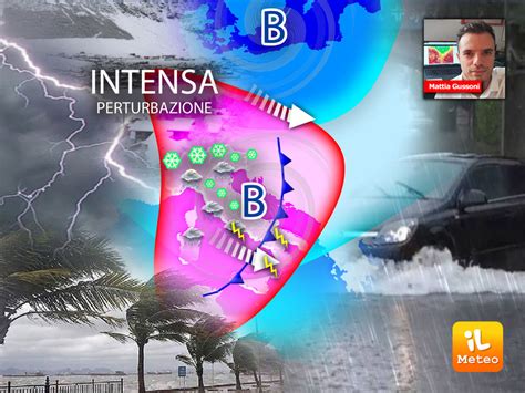 Meteo Da Domenica Intensa Perturbazione Con Pioggia Vento E Neve