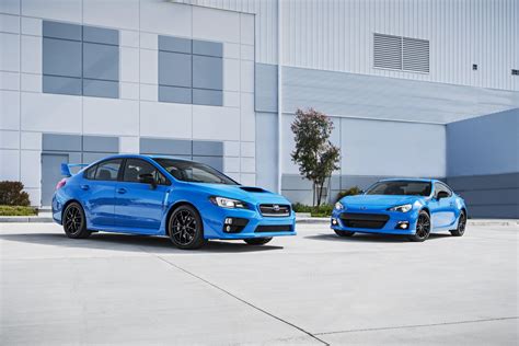 Subaru Brz Series Hyperblue Joins The Subaru Wrx Sti Series