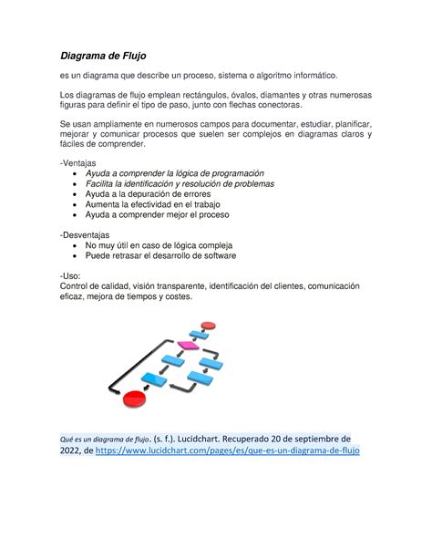 Diagrama De Flujo Diagrama De Flujo Es Un Diagrama Que Describe Un