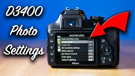 Nikon D3400 Best Settings For Photography Complete Nikon DSLR Setup