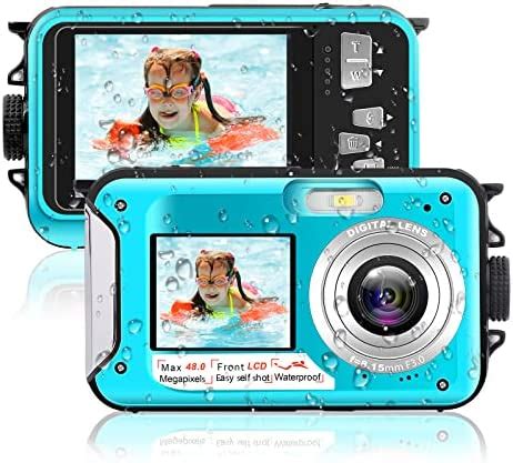 Underwater Camera Ft Waterproof Digital Camera Hd K Mp Video