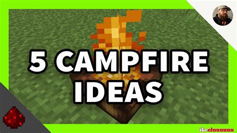 10 Campfire Ideas Minecraft 114 19w02a Tutorials Youtube